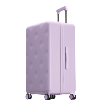 不莱玫大容量行李箱女学生旅行箱26英寸拉杆箱子男密码箱 星黛露紫