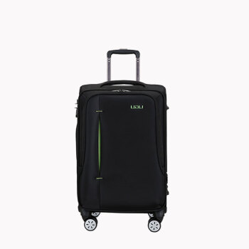 立都（LIDU）牛津布行李箱万向轮旅行箱拉杆箱黑色24英寸下单备注颜色