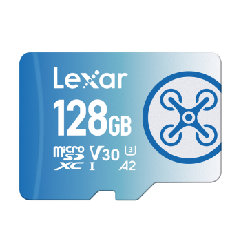 雷克沙（Lexar）128GB TF（MicroSD）存储卡 C10 U3 V30 A2 读速160MB/s 无人机超清4K连拍录制内存卡（FLY）