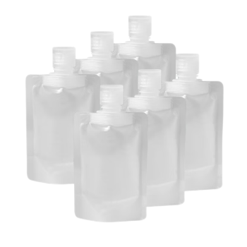 优家UPLUS便携旅行化妆品分装袋100ml*6个 一次性分装瓶分装液体收纳