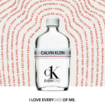 卡尔文克雷恩（Calvin Klein）ck香水 众我中性淡香水100ml 节日生日礼物送女友送男友