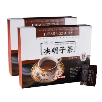 宁安堡（NINGANPU） 决明子茶400g*2盒 独立装 炒制熟决明子花草茶泡茶 包装随机