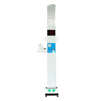 上禾SH-E50 血压打印款 身高体重体脂秤体检一体机语音播报电子身高体重测量仪
