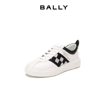 巴利（BALLY）男士系带休闲运动板鞋白色 VITA PARCOURS BL 07 6239634 10/44码
