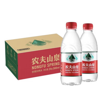 农夫山泉饮用天然水380ML*24瓶