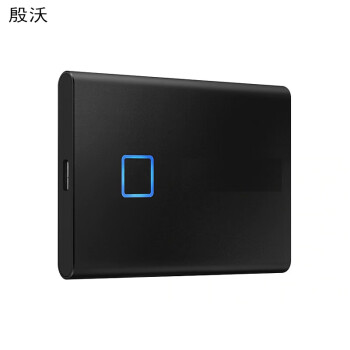 殷沃 三星（SAMSUNG） 2TB Type-c USB 3.2 PSSD 传输速度1050MB/s 指纹识别T7 Touch 黑色(颜色随机)