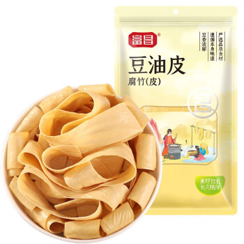 富昌食品 富昌豆油皮300g*10袋/件