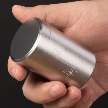 拜杰茶叶罐 铝合金便携小茶罐旅行咖啡罐密封罐防氧化储存罐【60ml】
