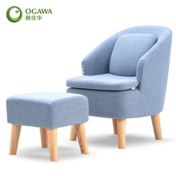 奥佳华 OGAWA 按摩椅 沙发椅多功能小型加热mini 趣沙发 蓝色 OG-5158