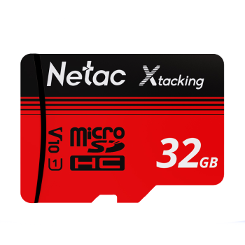 朗科（Netac）32GB TF（MicroSD）P500长江存储系列存储卡 V10 U1内存卡 读速100MB/s行车记录仪摄像机手机