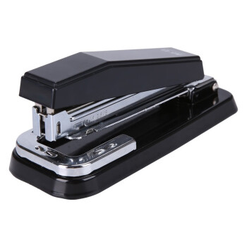 晨光文具（M&G）订书器/订书机 3个黑色12号360度摇头订书机可旋转针板省力订书器 ABS91627