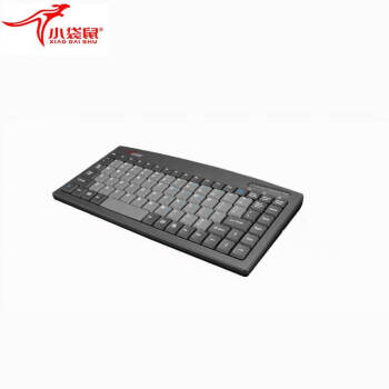 小袋鼠-DS-9827笔记本有线小键盘工控工业小键盘88键PS/2接口