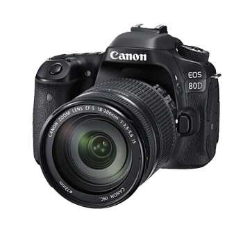 佳能（Canon） EOS 80D 数码单反相机 EF-S18-200mm IS 套机 套餐三