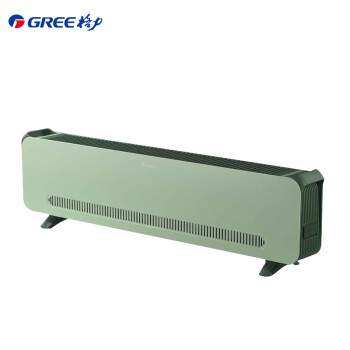 格力（GREE） 踢脚线取暖器家用卧室移动地暖速热居浴两用IPX4级防水浴室干衣电暖器NJF-X6020a企业专享