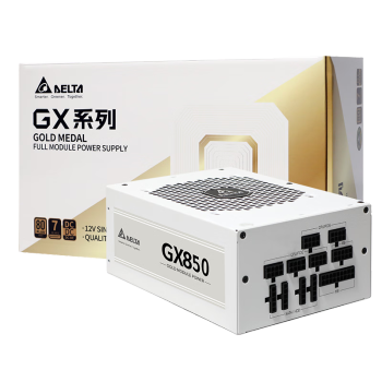 台达(DELTA) GX850金牌850W电脑电源（80PLUS金牌/单路设计/额定功率）
