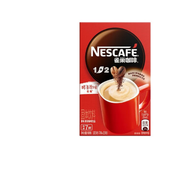 雀巢咖啡速溶咖啡粉(新老包装随机发货) 1+2饮品原味15gx7条*5盒装