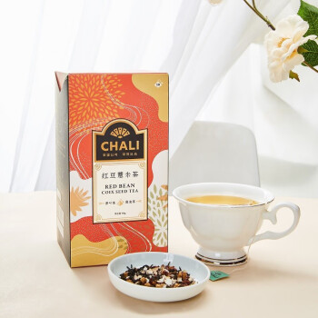 CHALI茶里 养生茶 红豆薏米茶 茶包袋泡茶薏仁茶 18包/盒 90g