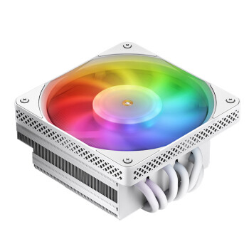 乔思伯 (JONSBO) HX6200D 白色 下压式CPU风冷散热器（6热管/PWM智能温控/5V幻彩神光同步/暴力熊硅脂）