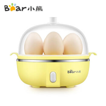 小熊（Bear）煮蛋器ZDQ-B07T2家用早餐迷你机蒸蛋器自动断电一键式单层可煮5个蛋