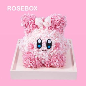RoseBox星之卡比永生花摆件母亲节520情人节生日礼物纪念日送女朋友老婆