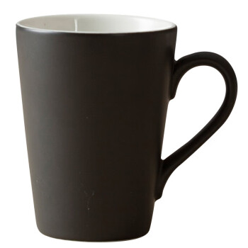 合羽翕大容量简约马克杯HYX-H12020 黑色 会议杯 早餐杯 牛奶杯