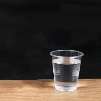 优尚生活家 一次性透明塑料杯 商务杯招待一次性水杯 250ml 500只/箱