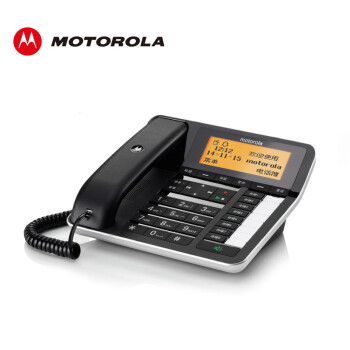 MOTOROLA摩托罗拉 插卡录音电话机 CT700C (黑色)
