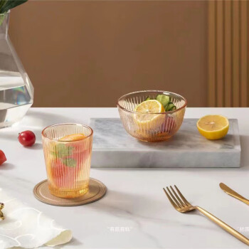 宫萃坊慕尚系列耐热玻璃餐具四件套