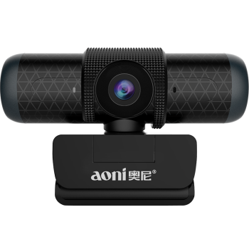 奥尼（aoni）高清摄像头电脑自动对焦视频通话 台式笔记本USB接口带麦克风 A37