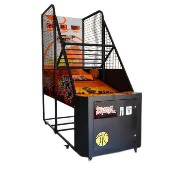 陆战鹰 电玩城室内篮球机投篮机娱乐设备豪华折叠移动篮球机260*100*240cm