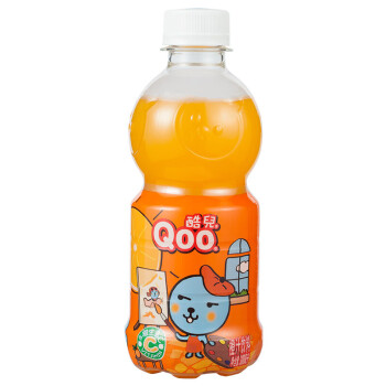 可口可乐酷儿300ml*12瓶/提 美汁源 Qoo 橙味 果汁饮料便携夏日饮品