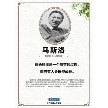 心理咨询室挂图 心理咨询室布置装饰画心理学家心理名人挂画挂图费罗