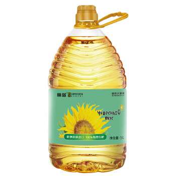 丽兹国药集团旗下品牌  精选压榨零反式脂肪葵花籽食用油 5L  