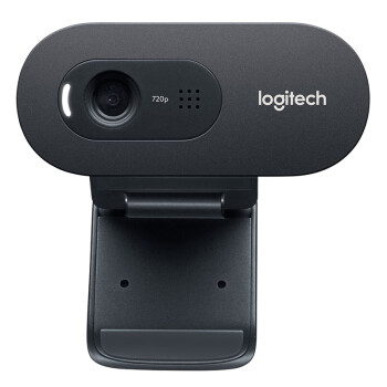 罗技（logitech）C270i高清摄像头 USB电脑笔记本台式机视电视视频网课摄像头入门款黑灰色