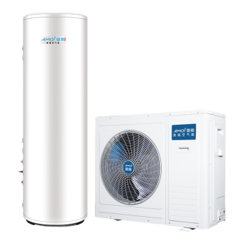 夏新空气能热水器 200升 家用热水器 一级能效 中央控制 恒温节能省电60度 珍珠白升级版 以旧换新