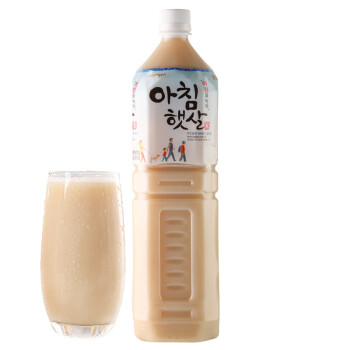熊津woongjin 韩国进口萃米源大米饮料 糙米味大瓶米露饮料玄米汁1.5L