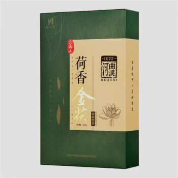 河曲溪（HEQUXI）黑茶湖南安化 茶叶特产荷香金茯1kg