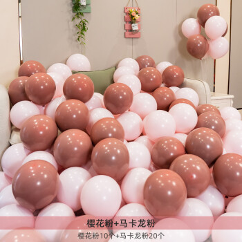 结婚粉色气球装饰浪漫婚礼生日派对场景布置女方婚房