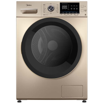 美的（Midea）洗衣机全自动滚筒洗衣机 10公斤kg大容量 京品家电 洗烘一体MD100-1451WDY-G21G