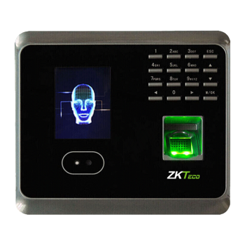 ZKTECOZKTeco熵基科技UF100plus-X 动态人脸指纹考勤机 WIFI传输 高速识别打卡机 自助报表