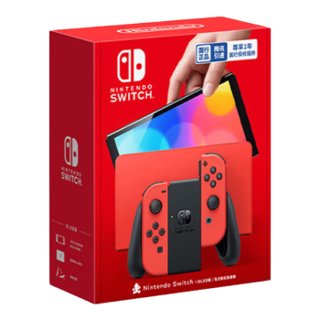 Nintendo Switch任天堂Switch NS掌上游戏机OLED主机国行马里奥红色限定