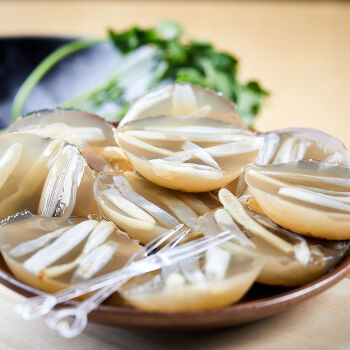 福建特产安海土笋冻网红美食海鲜小吃凉爽弹富含胶原蛋白10个320克