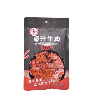宏香记爆汁牛肉（香辣味） 42g