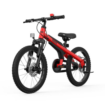九号（ninebot）18英寸运动型自行车山地车5-10岁儿童小学生自行车初中生青少年体感车 18寸自行车红色