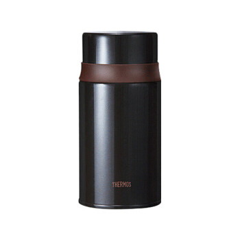 膳魔师 焖烧杯壶罐保温桶饭盒720毫升带泄气阀 TCLD-720S BW 咖啡棕