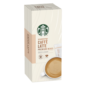 星巴克(Starbucks)咖啡 土耳其原装进口 拿铁精品速溶咖啡 进口原装速溶花式咖啡4袋装