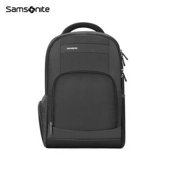 新秀丽（Samsonite）电脑包双肩包商务背包笔记本包休闲都市36B*09010黑色14英寸