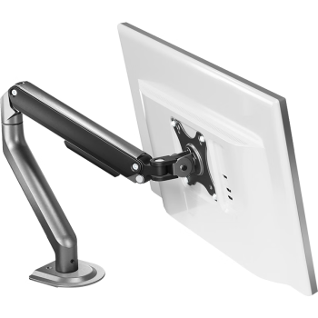Brateck北弧 显示器支架 机械臂 显示器支架臂 电脑支架 引力架 显示屏支架 屏幕支架17-32英寸E350陨石灰