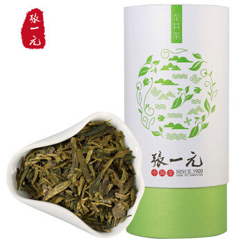 张一元 茶叶 茶语系列 2023年春茶绿茶 龙井茶 罐装100g