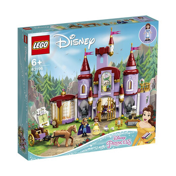 乐高(lego)积木迪士尼系列美女和野兽的城堡6岁 女孩拼搭积木43196